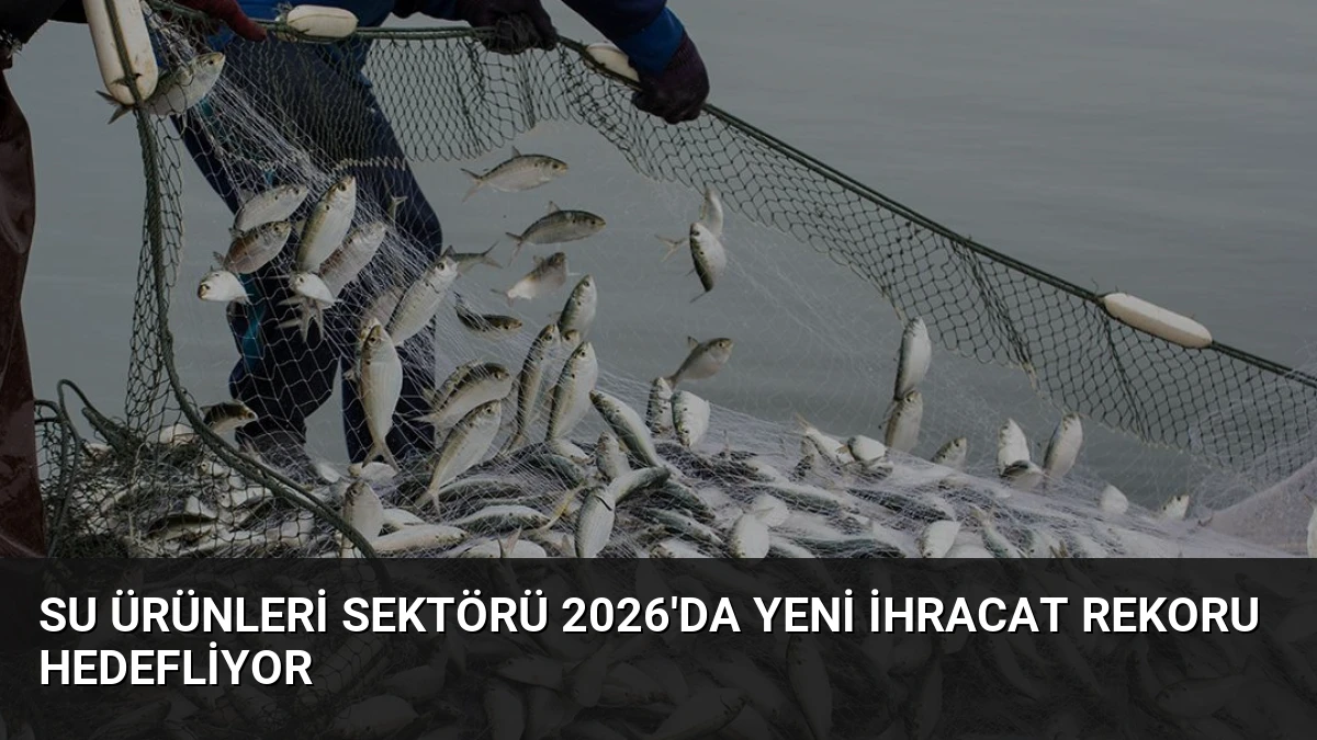 Su Ürünleri Sektörü 2026’da Yeni İhracat Rekoru Hedefliyor