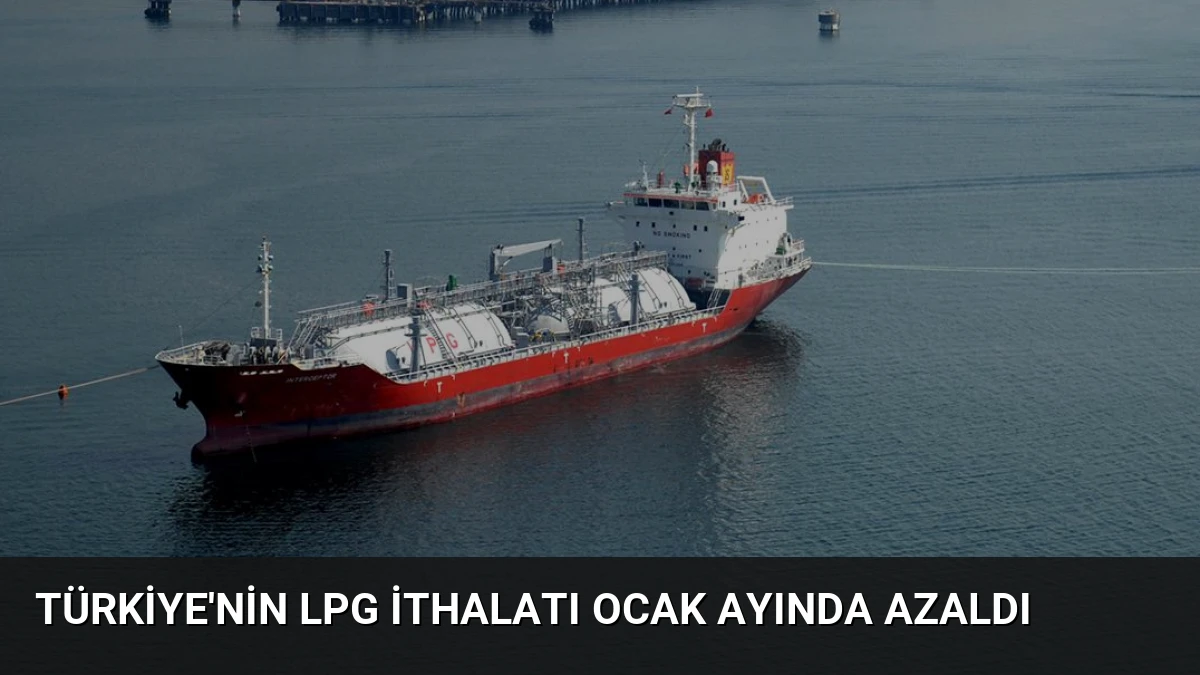 Türkiye’nin LPG İthalatı Ocak Ayında Azaldı