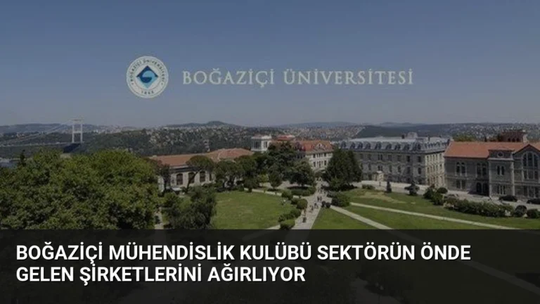 Boğaziçi Mühendislik Kulübü Sektörün Önde Gelen Şirketlerini Ağırlıyor