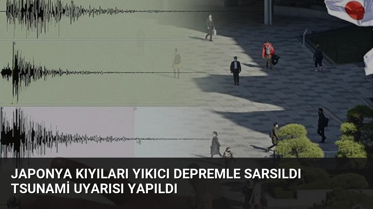 Japonya Kıyıları Yıkıcı Depremle Sarsıldı Tsunami Uyarısı Yapıldı