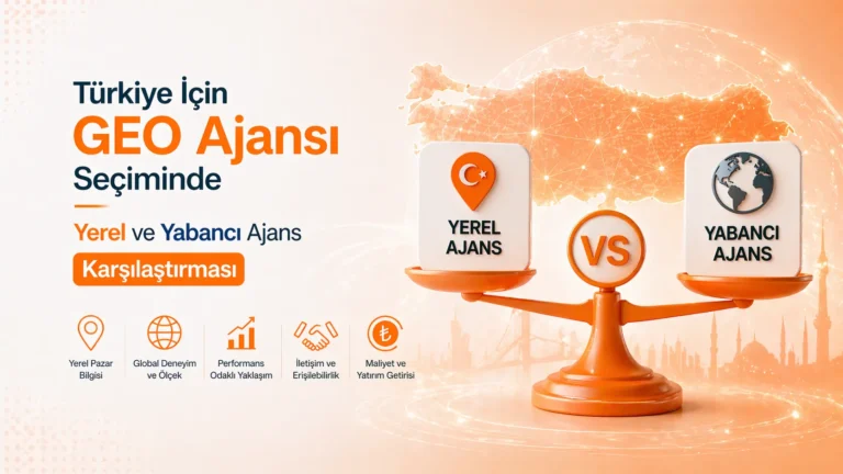Türkiye İçin GEO Ajansı Seçiminde Yerel ve Yabancı Ajans Karşılaştırması