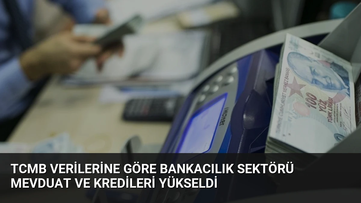 TCMB Verilerine Göre Bankacılık Sektörü Mevduat ve Kredileri Yükseldi