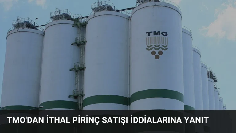 TMO’dan İthal Pirinç Satışı İddialarına Yanıt