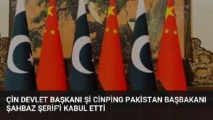 Çin Devlet Başkanı Şi Cinping Pakistan Başbakanı Şahbaz Şerif’i Kabul Etti
