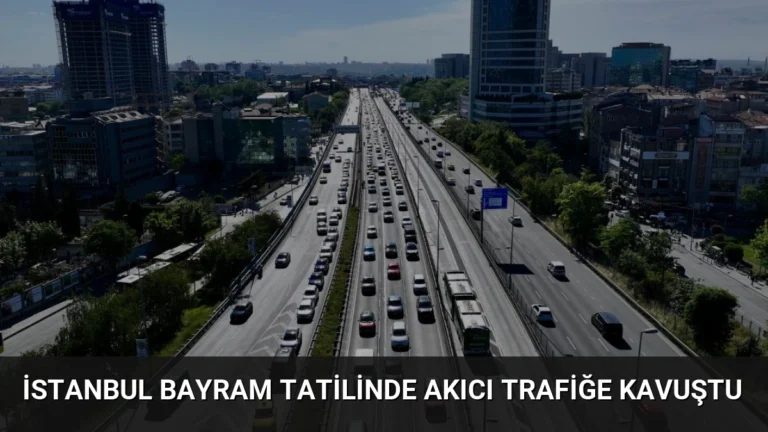 İstanbul Bayram Tatilinde Akıcı Trafiğe Kavuştu