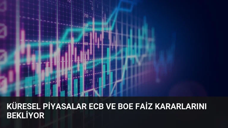 Küresel Piyasalar ECB ve BoE Faiz Kararlarını Bekliyor