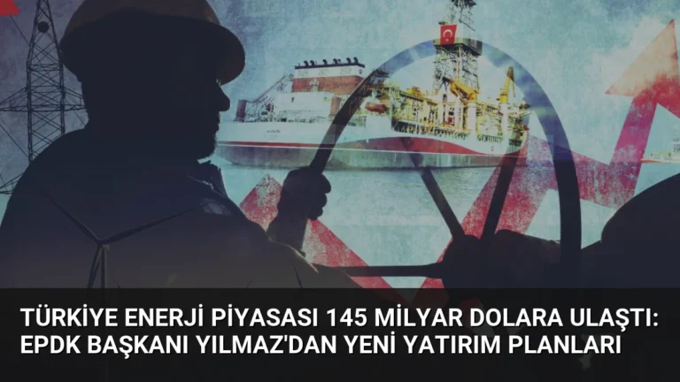Türkiye Enerji Piyasası 145 Milyar Dolara Ulaştı: EPDK Başkanı Yılmaz’dan Yeni Yatırım Planları