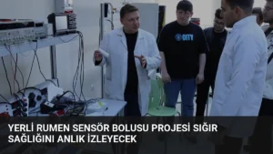 Yerli Rumen Sensör Bolusu Projesi Sığır Sağlığını Anlık İzleyecek