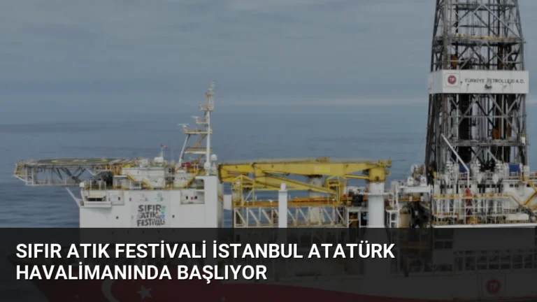 Sıfır Atık Festivali İstanbul Atatürk Havalimanında Başlıyor