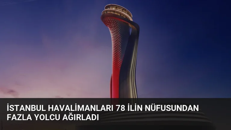 İstanbul Havalimanları 78 İlin Nüfusundan Fazla Yolcu Ağırladı