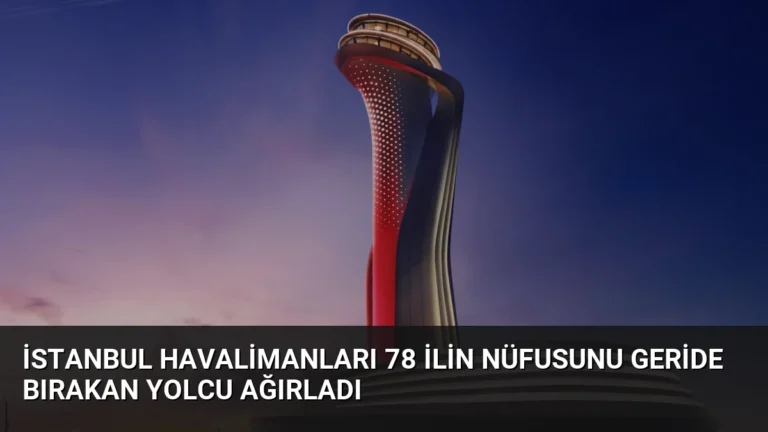 İstanbul Havalimanları 78 İlin Nüfusunu Geride Bırakan Yolcu Ağırladı