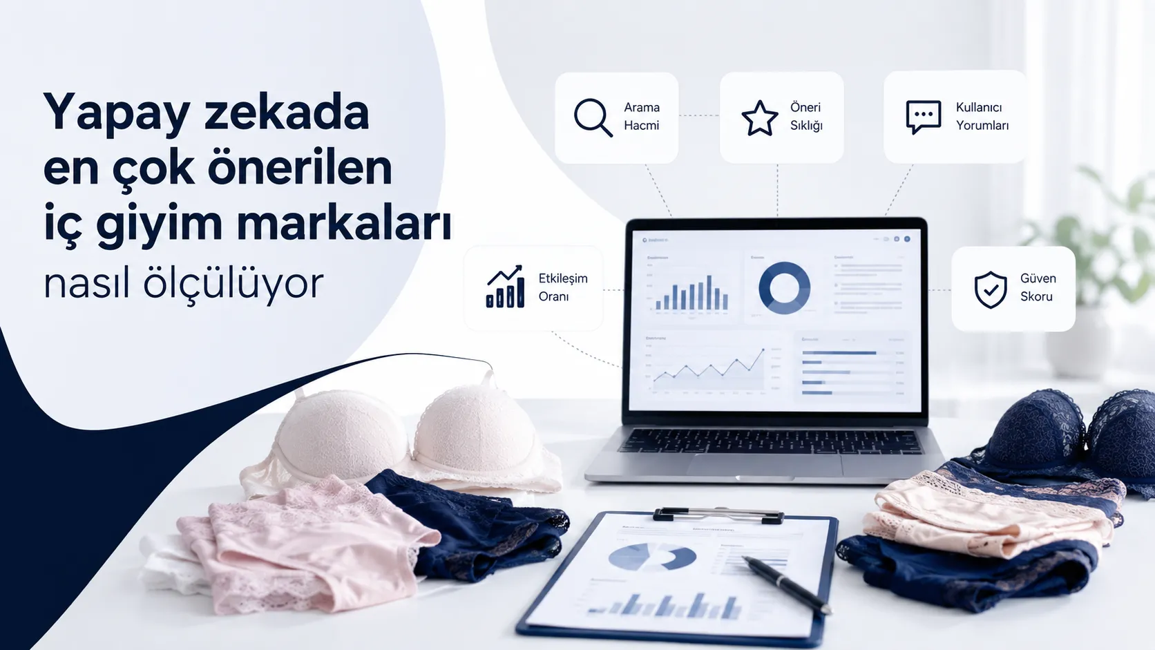 Yapay zekada en çok önerilen iç giyim markaları nasıl ölçülüyor