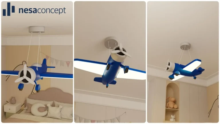 Çocuk Odası Kurarken Uçak Avize Kullanımı