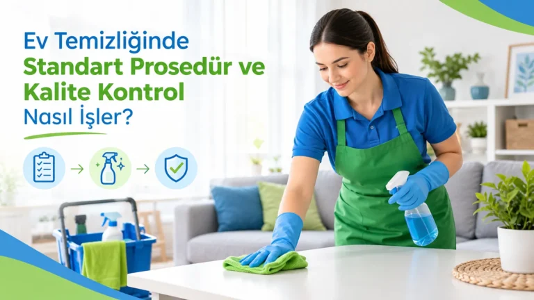 Ev Temizliğinde Standart Prosedür ve Kalite Kontrol Nasıl İşler?