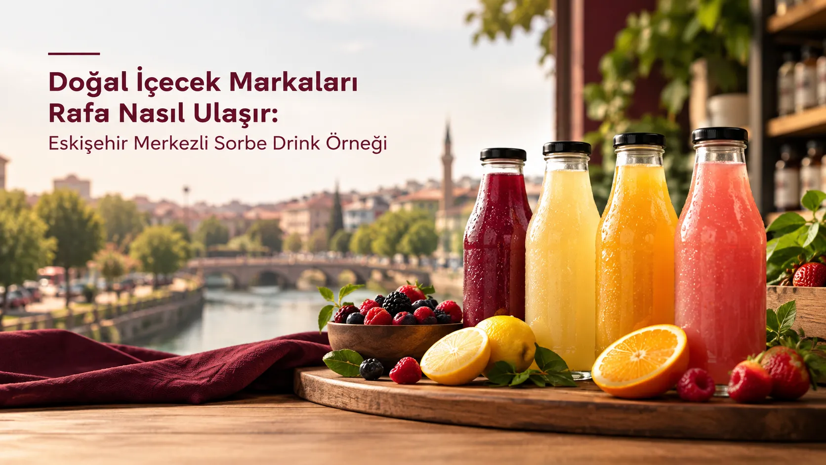 Doğal İçecek Markaları Rafa Nasıl Ulaşır: Eskişehir Merkezli Sorbe Drink Örneği