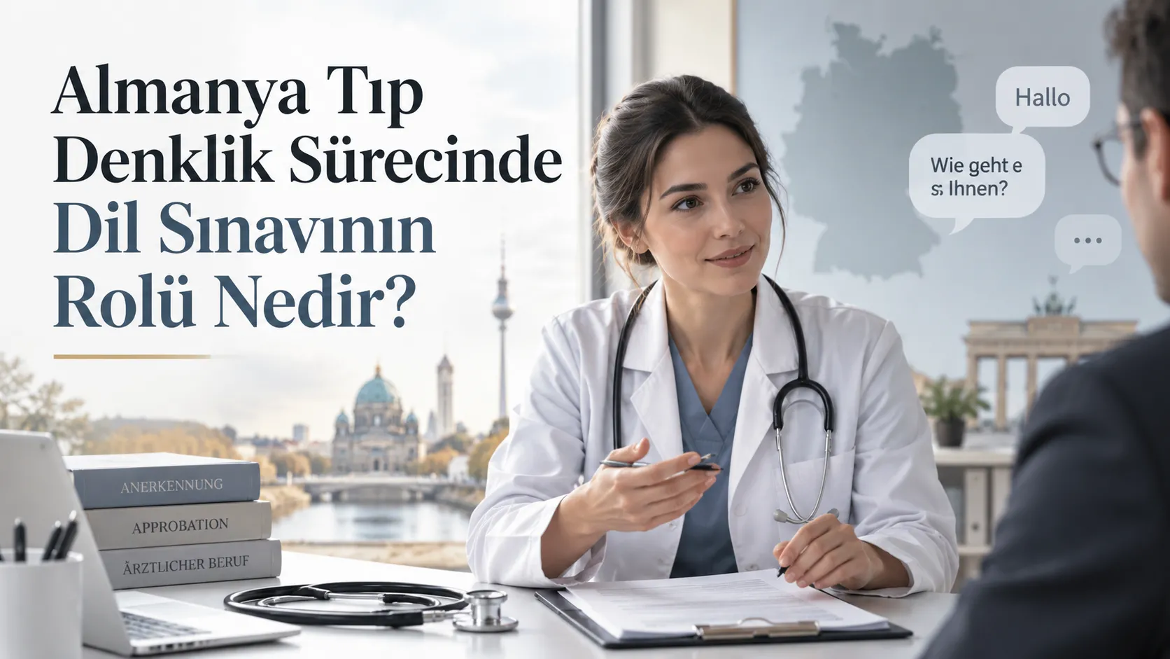 Almanya Tıp Denklik Sürecinde Dil Sınavının Rolü Nedir?
