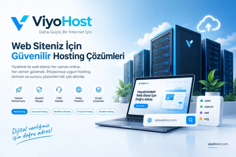 Yüksek Trafikli Projeler İçin Güç Neresi Yeterli? NVMe Sanal Sunucu (VDS) Nedir?